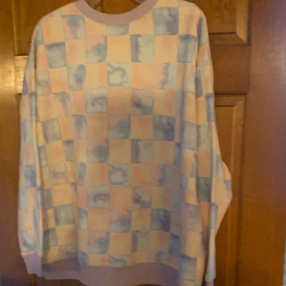 Wild Fable Lavender and Blue Sweatshirt - Picture 6 of 6